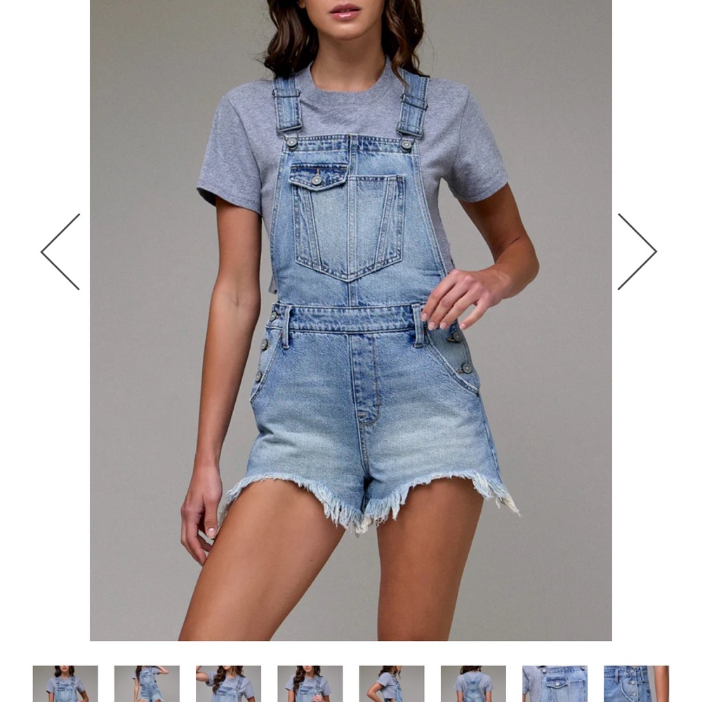 Hidden Pixie Vintage Wash Classic Overalls